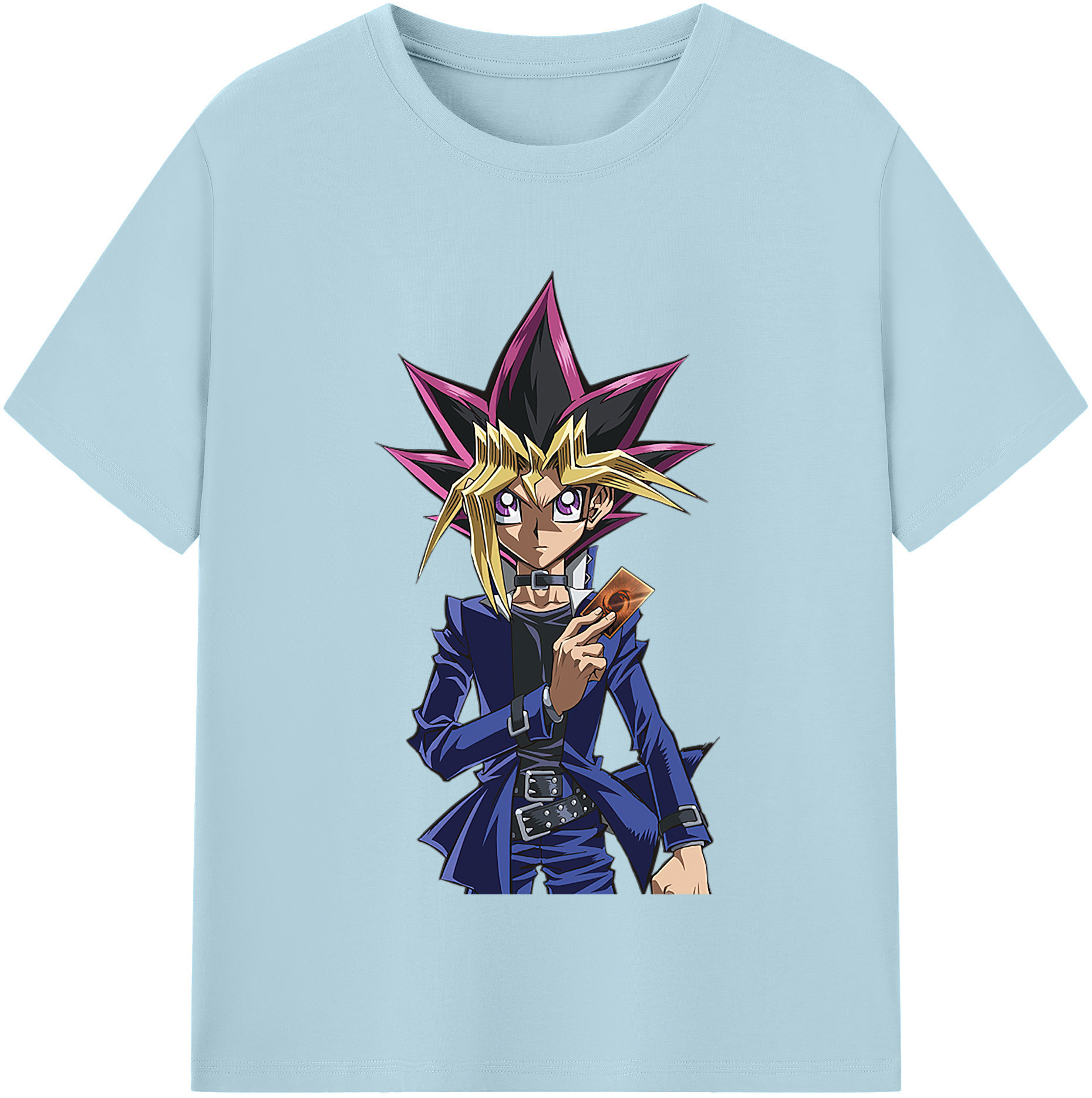 （画像用） 遊☆戯☆王 Yu-Gi-Oh! 綿100％半袖Tシャツ（フロントプリント）
